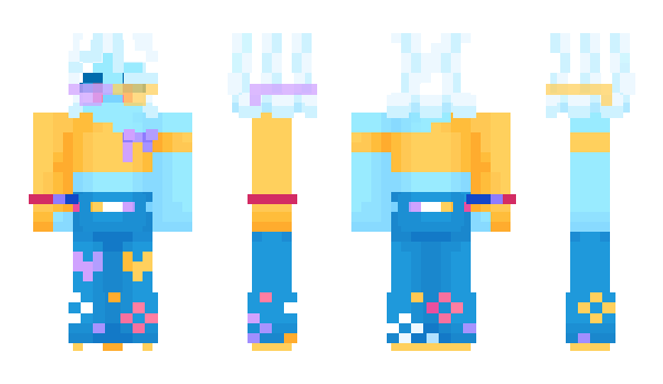 Minecraft skin elsa_skadi