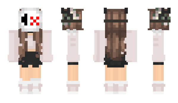 Minecraft skin SkinnyAntonia