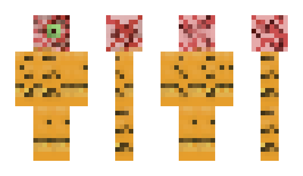 Minecraft skin carroteyeballs