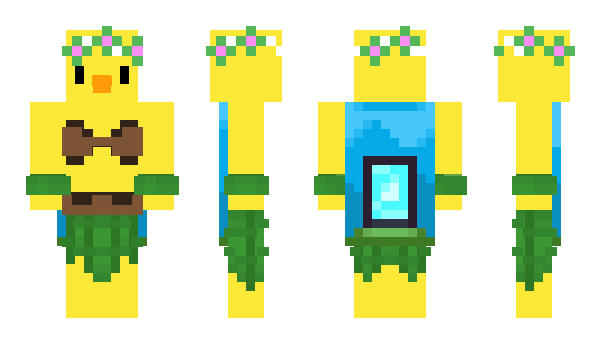 Minecraft skin CallMeDuck