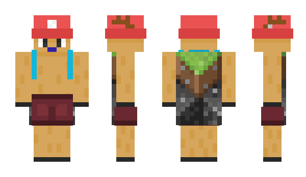 Minecraft skin TiredRock