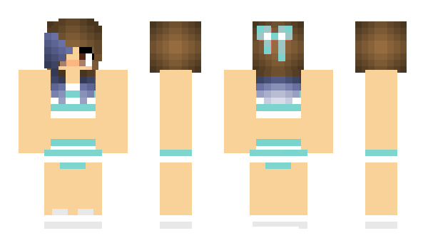 Minecraft skin BelleCake