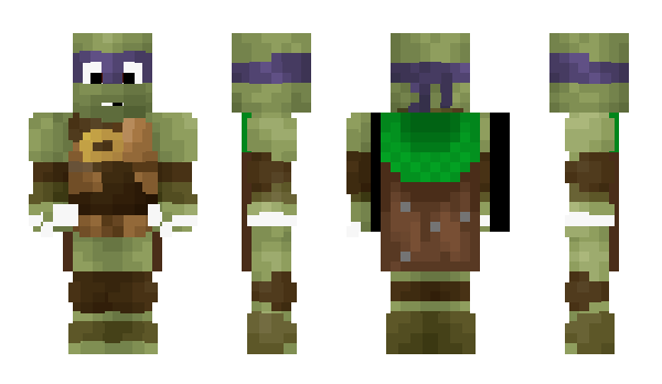 Minecraft skin TURTLELOVER09
