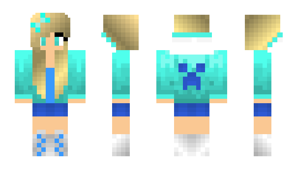 Minecraft skin subway_surfer