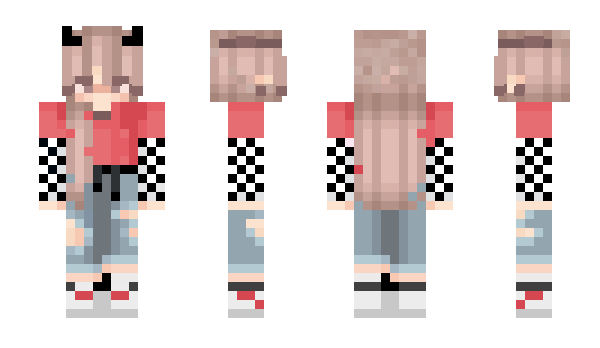 Minecraft скин по нику sandraaaaaaaaaa