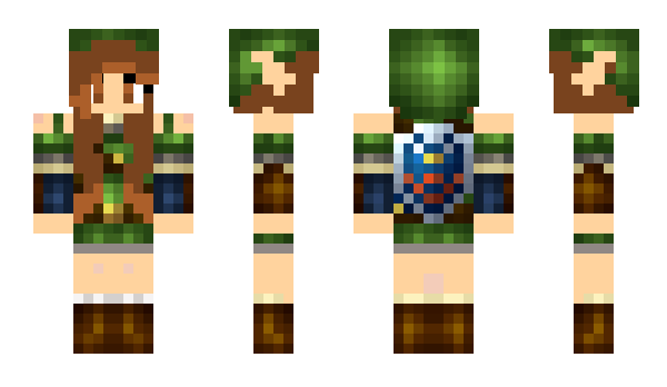 Minecraft skin Olusssia98