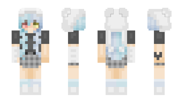 Minecraft skin Qift