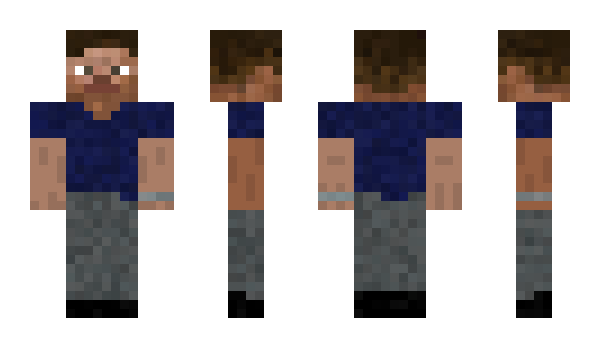 Minecraft skin BarnsOnFire