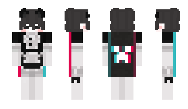 Minecraft skin Desyncronized