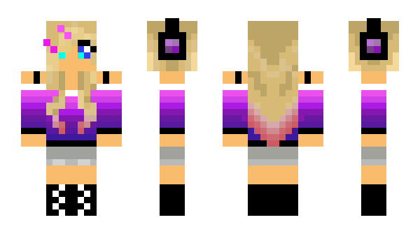 Minecraft skin AwesomeGirl244