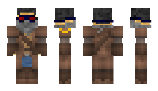 Minecraft skin CaptainChar