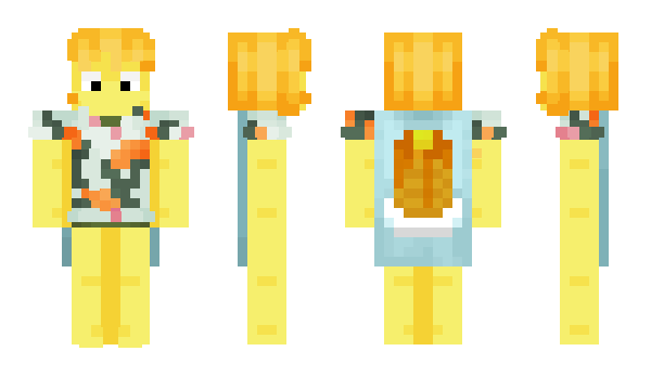 Minecraft скин по нику WembleyFraggle_