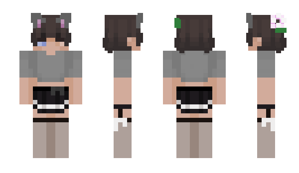 Minecraft skin enbycatboy