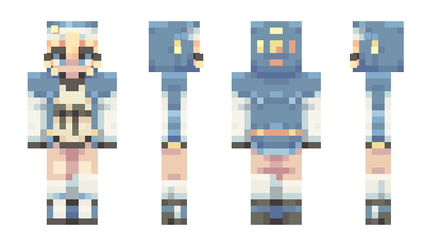 Minecraft skin t_bbles