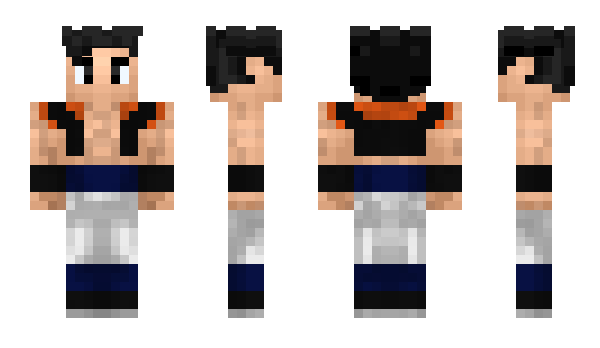 Minecraft skin SuperGogeta