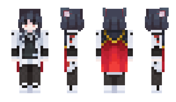 Minecraft skin PireCauchemar