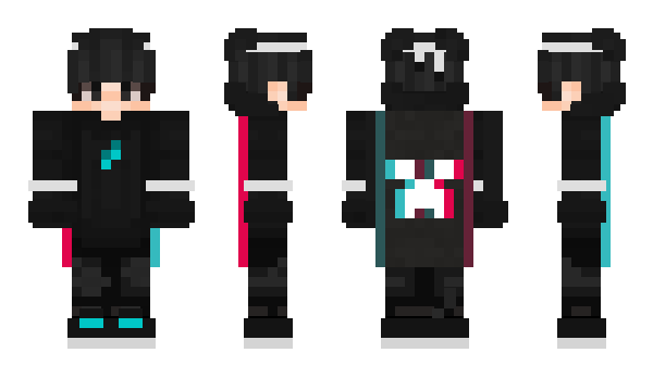 Minecraft skin ElxaTy