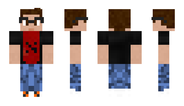 Minecraft skin Maxildan