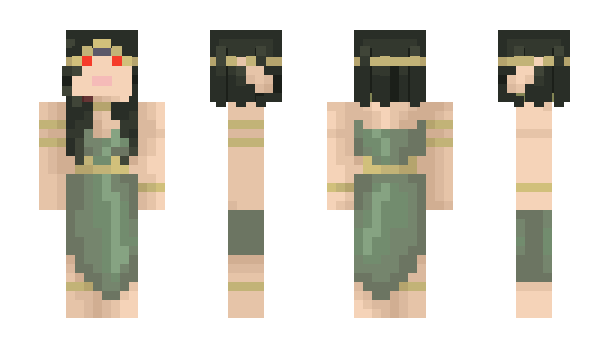 Minecraft skin Poisonous_Medusa