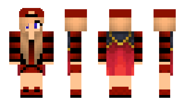 Minecraft скін по ніку Thella