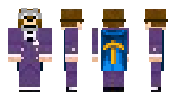 Minecraft скин по нику KnowWolf