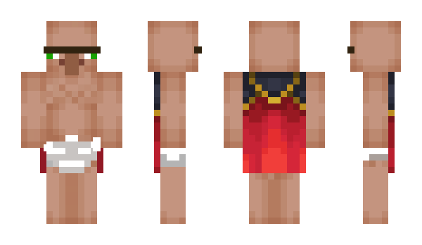 Minecraft скін по ніку FarmingVillager
