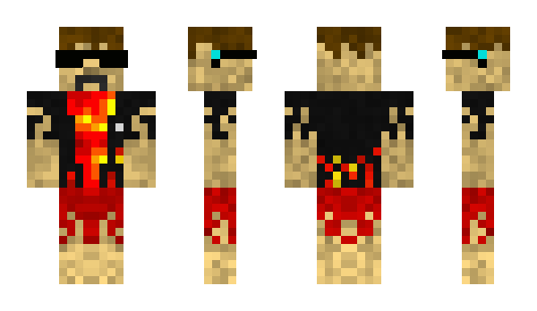 Minecraft skin AngryI