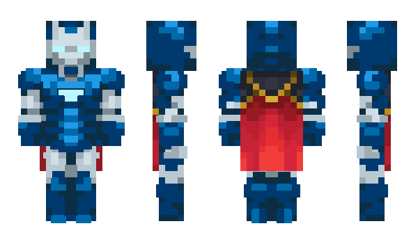 Minecraft skin TrueBigBlue