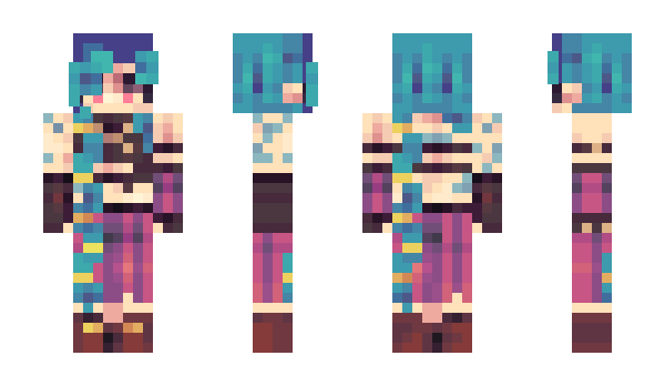 Minecraft skin Mary_Not_Found