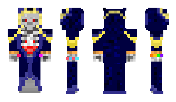 Minecraft скін по ніку SkeletonMerchant