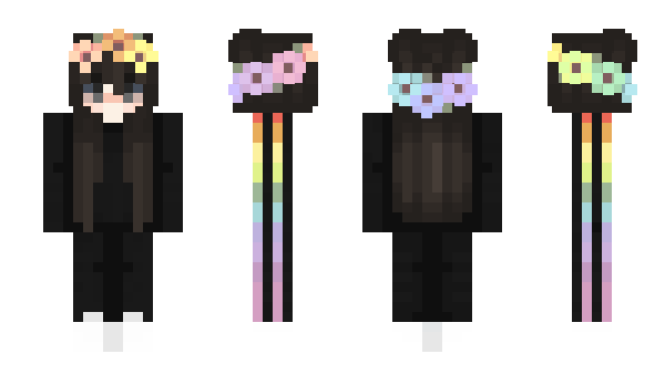 Minecraft skin lgbtq_