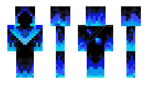 Minecraft skin BlacknightNick