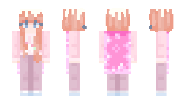 Minecraft skin Pinkypie02