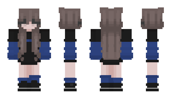 Minecraft skin sad_Moon