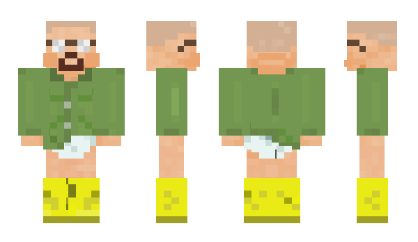 Minecraft skin MrLushi