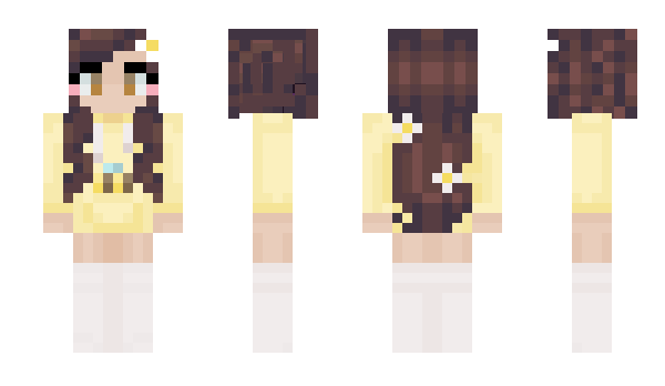 Minecraft skin LuisePise