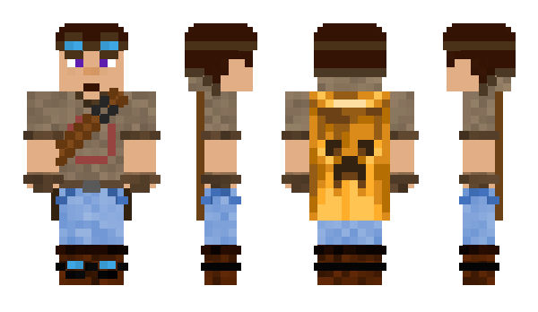 Minecraft скін по ніку YzedekaLovesToju