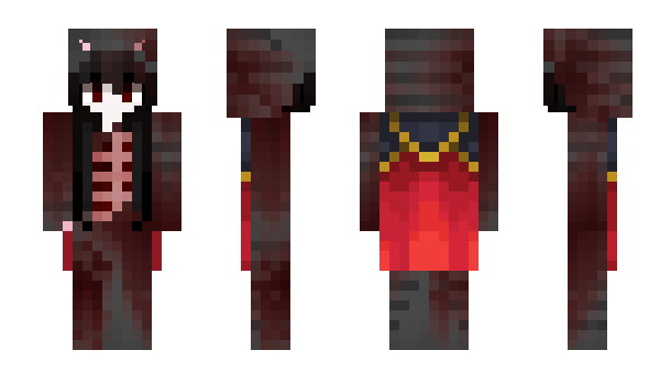 Minecraft skin demonetta