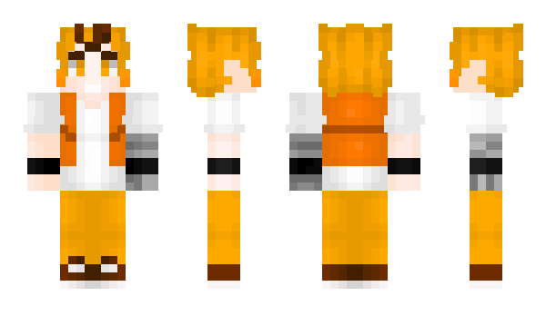 Minecraft skin RuFoxGame