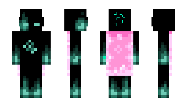 Minecraft skin fLAMINGAMINYT