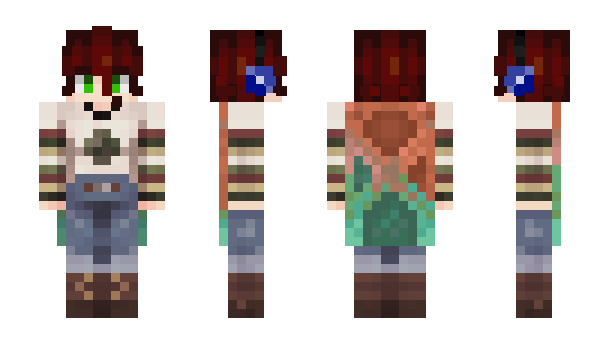 Minecraft скин по нику FernwickFin
