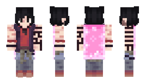 Minecraft skin AgathaVolkomenn