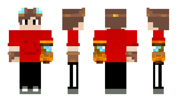 Minecraft skin MatheusD