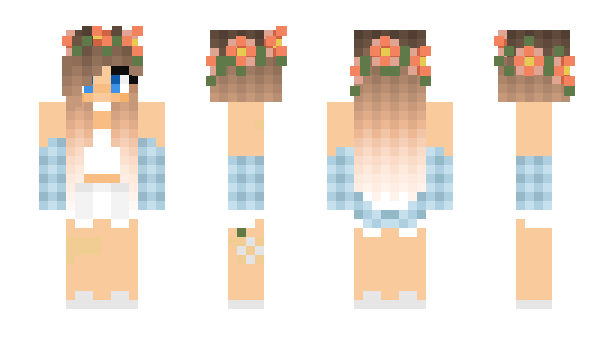 Minecraft skin Angelzide