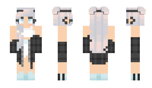 Minecraft skin Allikat