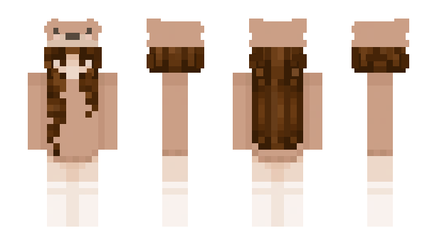 Minecraft скин по нику small_otter