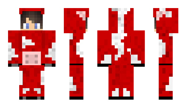 Minecraft skin Lunafer