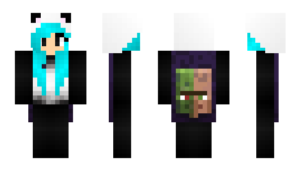Minecraft скин по нику CuriousPanda982