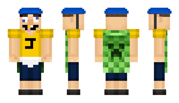Minecraft скин по нику JeffyFromSML