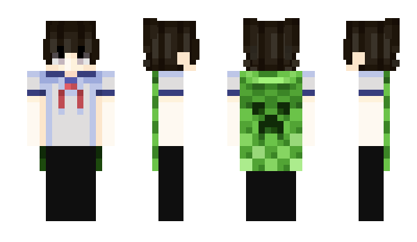 Minecraft skin qbo